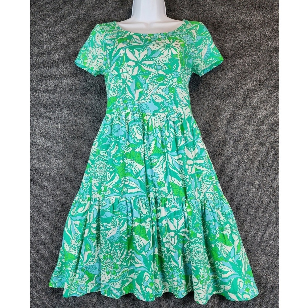 Lilly Pulitzer Geanna Women Resort Coastal Tropical Cottagecore, Medium